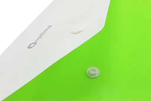 Папка-конверт А4 конверт на кнопці O35206 Optima, 2 відділи (4044572552064) Зелений - фото 4