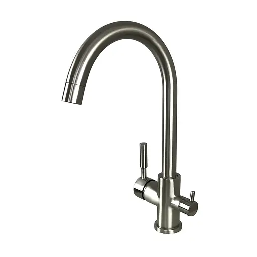 Смеситель для кухни под осмос Globus Lux GLLR-0333-8-StSTeel Нержавеющая сталь - фото 1