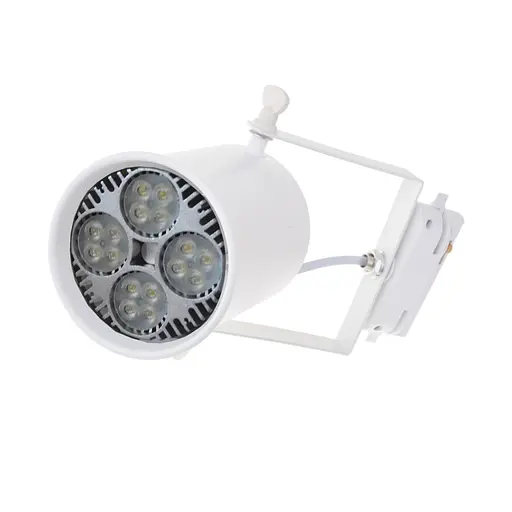 Светильник трековый поворотный KW-27 E27 WH Brille 48-116