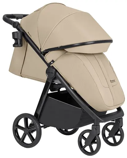 Прогулочная коляска-книга Carrello Bravo SL CRL-5520 Sand Beige - фото 7
