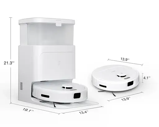 Робот-пылесос с влажной уборкой Ecovacs Deebot N30 Pro Omni White (YDLX11-1) UA UCRF - фото 5