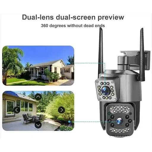 Уличная IP камера видеонаблюдения No Brand SC03 V380pro (2105418551) - фото 5
