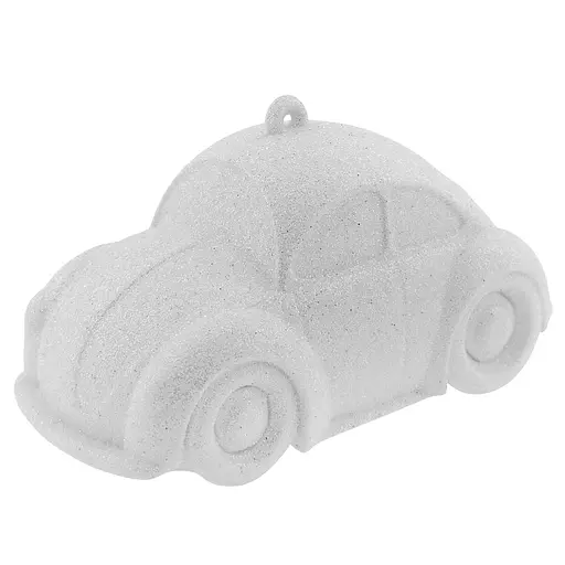 Елочная игрушка MIS LT Машинка 11,5х6,5х6 см белый - фото 1