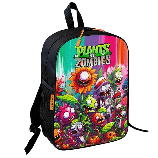 Рюкзак школьный детский Растения против Зомби «Plants vs Zombies» 36х27 см для мальчика (01088)