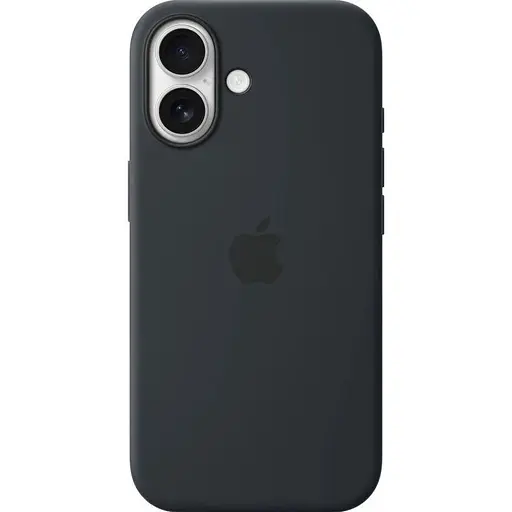 Чехол Silicone Case with Button, Animation & MagSafe для Apple iPhone 17 Black AAA (149940) - фото 2
