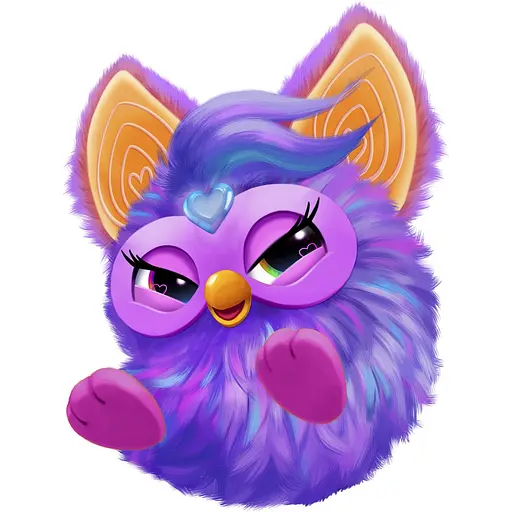 Уценка. Игрушка интерактивная Hasbro Furby Purple (F6743) - фото 8