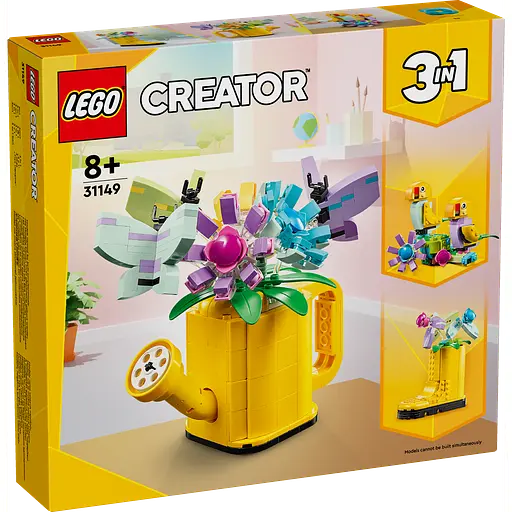 Уценка. Конструктор LEGO Creator Цветы в лейке 420 детали (31149) - фото 2