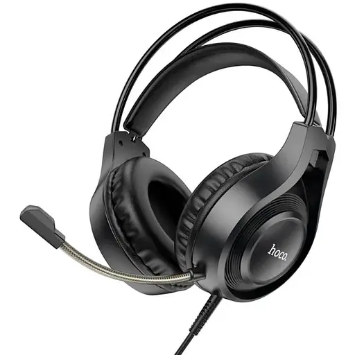 Наушники Hoco стерео с микрофоном W106 Tiger gaming черные