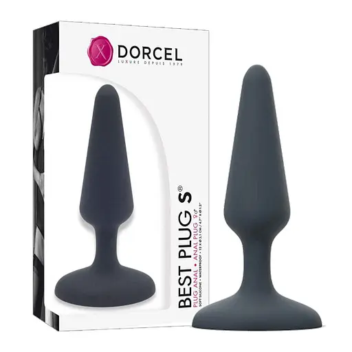 Анальна пробка Dorcel Best Plug S 12 см (чорний)