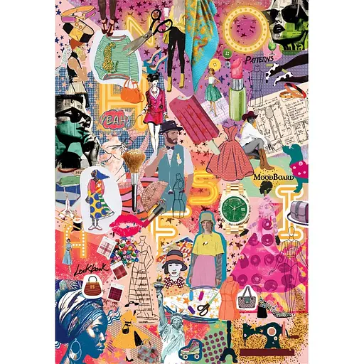 Пазл Fashion&Design - More is More - 1000 шт Clementoni 37071 - фото 2