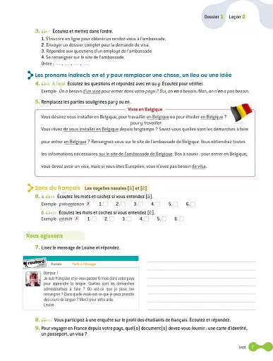Cosmopolite Niveau 2: Cahier d'activites + CD audio - фото 6