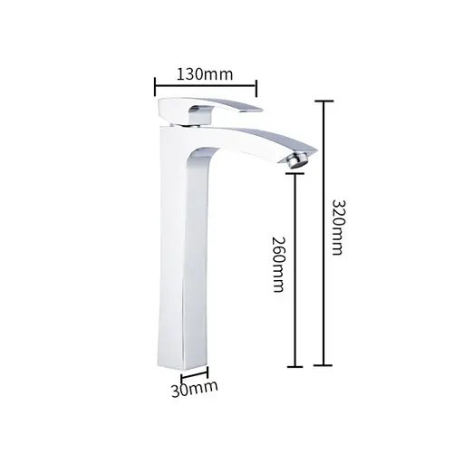 Змішувач для умивальника Gappo Jacob G1007-18 - фото 2