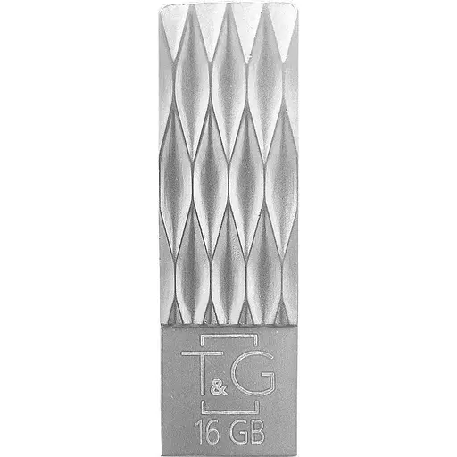 Флеш накопитель USB 16Gb T&G Metal TG103 серебристый USB 2.0 (TG103-16G) - фото 1