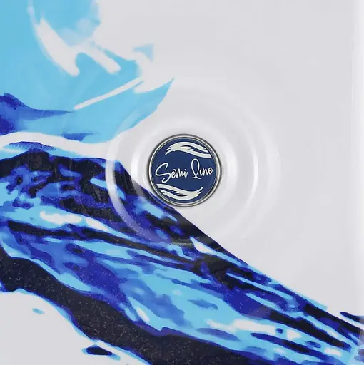 Валіза Semi Line 28" (L) White/Blue Print (T5653-3) (DAS302331) - фото 7