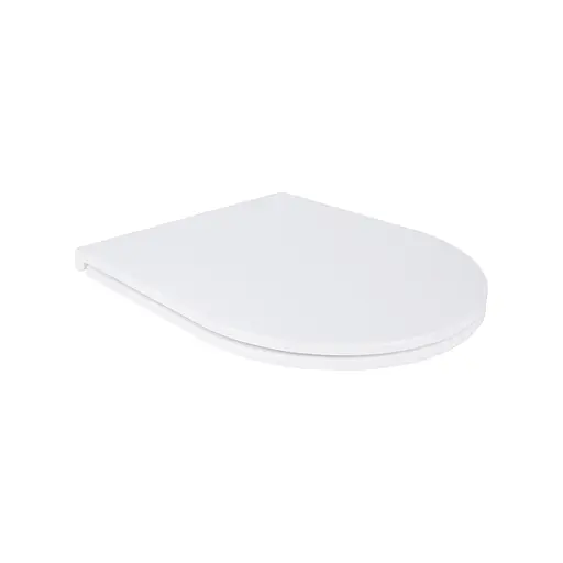 Сиденье для унитаза Qtap (Robin, Aries) с микролифтом Slim QT99HXU13W, Белый - фото 1