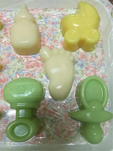 Форма силіконова на планшеті 3D-молд "Дитячий" на 6 фігурок 29x17 см, Kitchen Master Салатовий 87500 - фото 7