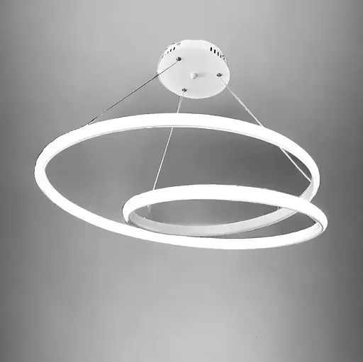 Світлодіодна люстра Сяйво PJ803 (Біла) 46см