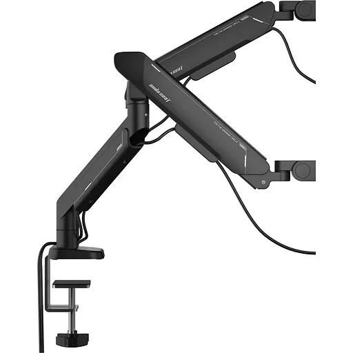 Настільне кріплення для моніторів Anda Seat Stealth Pro II Duo 17-42` Full Black (AD-W-A9-2S-BB) [148294] - фото 4