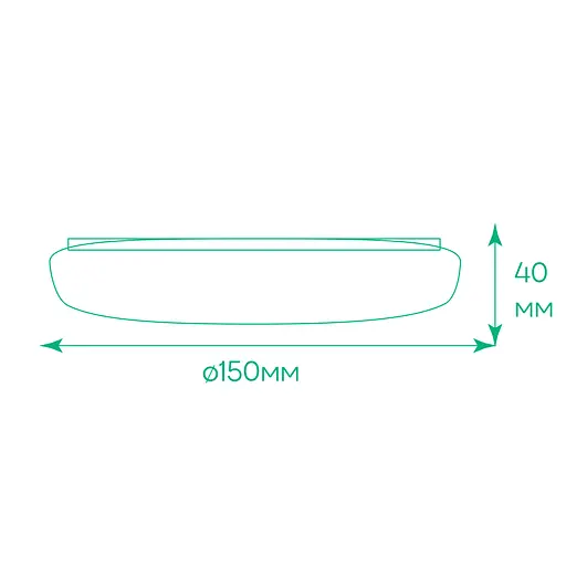 Світлодіодний накладний світильник Ardero AL801ARD 18Вт 5000K білий - фото 3