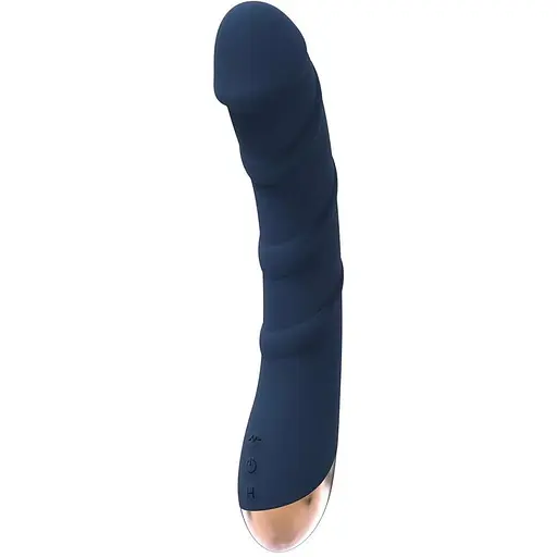 Вібратор для точки G Dreamtoys Goddes Atlas 21 см синій