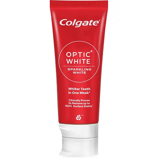 Зубна паста Colgate Optic White Сяюче Відбілювання 75 мл