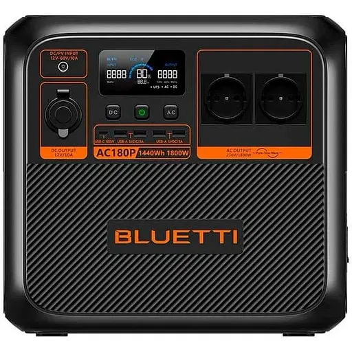 Зарядная станция Bluetti AC180P 1800 Вт 1440 Вт/ч LiFePO4 EU - фото 2