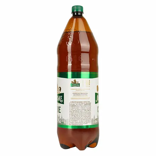 Пиво Львовское светлое 4.3% 2.35 л - фото 4