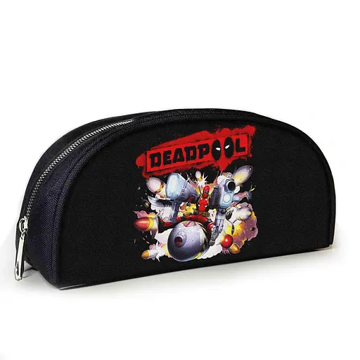 Пенал шкільний з принтом Дедпул 23х10х8 см з принтом для хлопчика (3995)