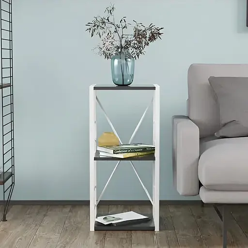 Етажерка 3/34 Серії Коннект 73x34x28 білий ДСП Сосна Кембра 16мм FRD-104300