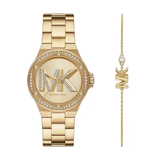 Женский подарочный набор MICHAEL KORS MK1062SET Lennox (часы + браслет)