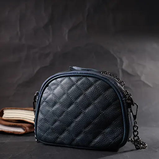 Кожаная сумка женская Vintage 19х14х6 см sum0024659 - фото 8