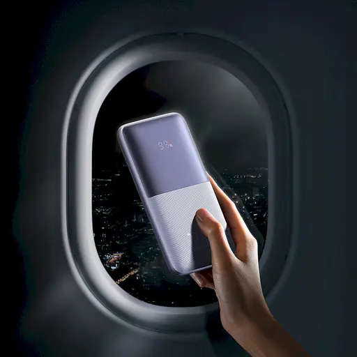 Акумулятор зовнішній Baseus Bipow Pro PPBD030005 20000 mAh 22.5W фіолетовий - фото 4