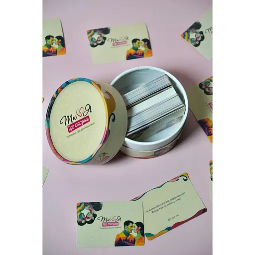 Карткова гра "Ти+Я: Про стосунки" Fun Games FGS77, 120 питань - фото 3