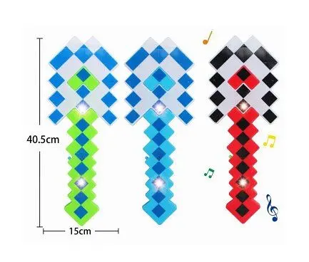 Алмазна лопата 9916 MC, світло, звук 40 см у пакеті (6985700669352) Червоний - фото 2