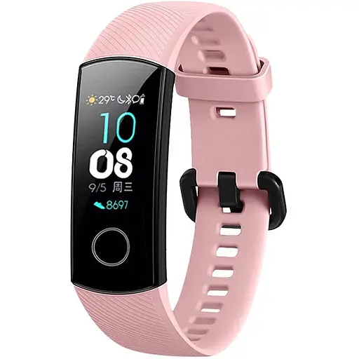 Ремінець для фітнес-браслета MIIQNUS для Honor Band 4 і 5 рожевий