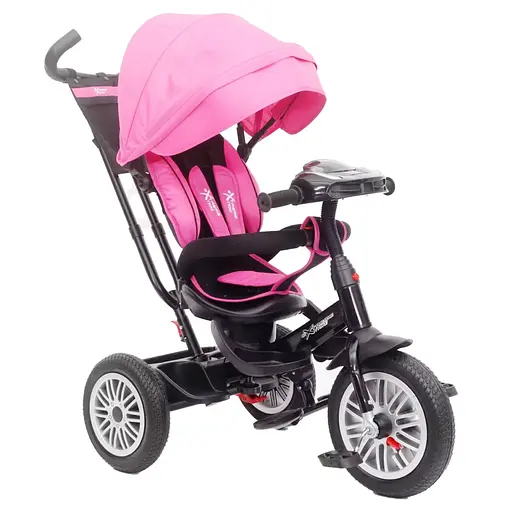 Велосипед 3-х колесный Bambi TR2406 с пультом, розовый - фото 1