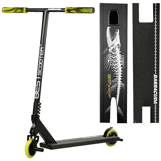 Самокат трюковий Best Scooter Чорний 000254841