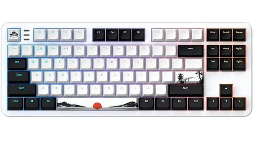 Клавіатура Dark Project ALU87 Fuji II Mechanical White (DPKB_FUJI_87_ANSI) - фото 1