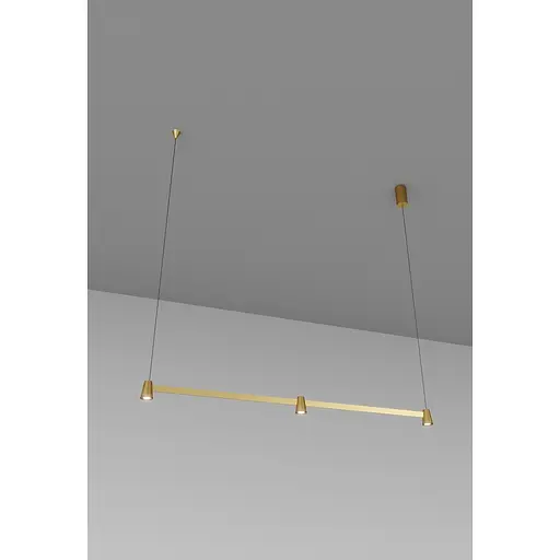 Подвесной светильник Skarlat RHL7741 3x5W GD+BK 4000K