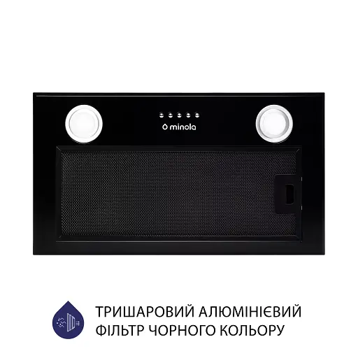 Вытяжка полновстраиваемая Minola HBI 5222 BLF 700 LED - фото 3