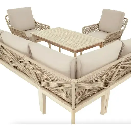 Комплект садовой мебели Di Volio Albenga бежевый - фото 7