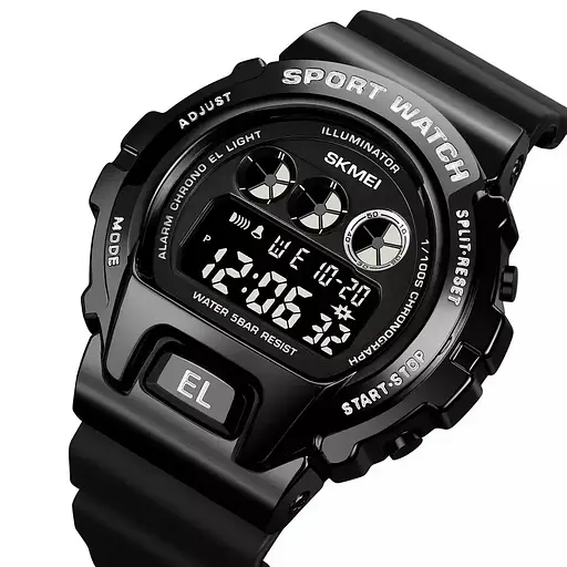 Чоловічий наручний годинник Skmei 1905 Чорний - фото 2