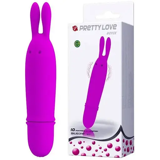 Вібратор Preety Love Boyce 12.5 см фіолетовий
