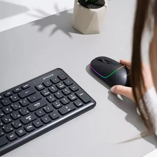 Бездротова миша на акумуляторі Proove Blink чорна - фото 3