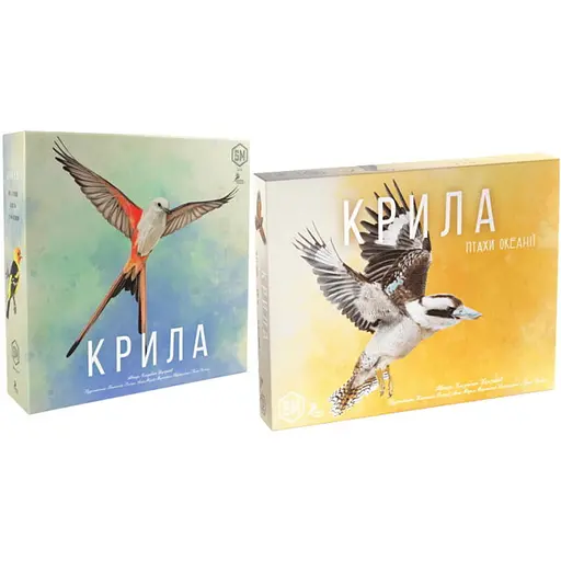 Настольная игра Ігромаг Крылья с дополнением Птицы Океании (укр.) (STM910+1.2) - фото 1