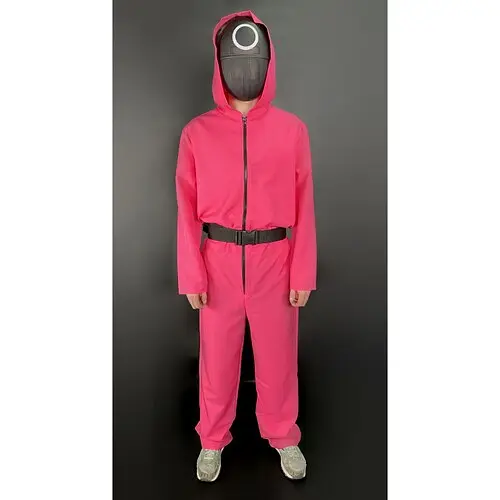 Костюм Игра в кальмара с маской круг squid game - фото 1