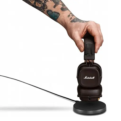 Наушники Marshall Major IV Bluetooth Brown - фото 7