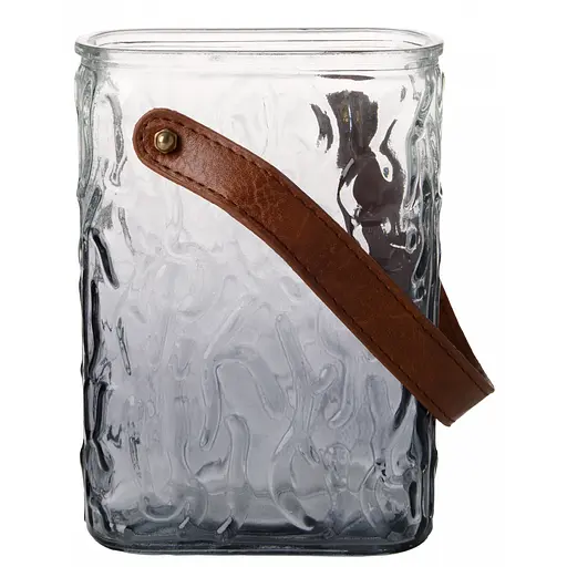 Ваза Viva Linda с ручкой черная 18.5 см (A060165)