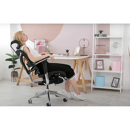 Офисное кресло GT Racer X-702L (W-20), светло-серое (X-702L Bright Gray (W-20)) - фото 14