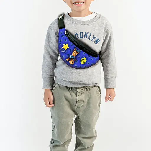 Сумка-бананка щенячий патруль "RAW PATROL" з принтом, 35х15см, дитяча, молодіжна (00022)